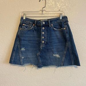 Jean skirt